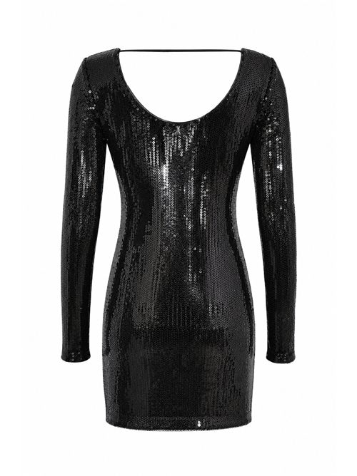 Abito corto in tulle con paillettes Patrizia Pepe | 8A1677 J401K103